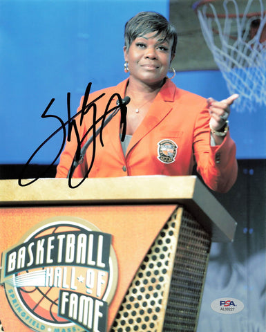 Sheryl Swoopes Signed 8x10 photo PSA/DNA Autographed Houston Comets HOF