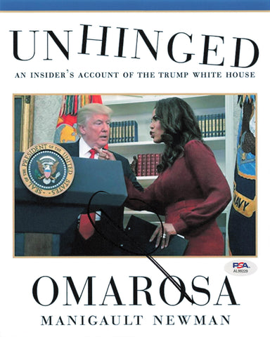 OMAROSA MANIGAULT signed 8x10 Photo PSA/DNA Autographed Politics