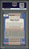 2007-08 Fleer #201 Aaron Afflalo Signed Rookie Card AUTO PSA Slabbed Pistons RC