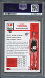 2007-08 Topps #126 Nick Young Signed Rookie Card AUTO PSA Slabbed