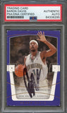 2003-04 Flair Final Edition #11 Baron Davis Signed AUTO PSA Slabbed Hornets