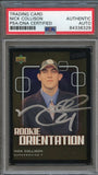 2003-04 Upper Deck Victory #112 Nick Collison Signed Card AUTO PSA Slabbed RC Sonics