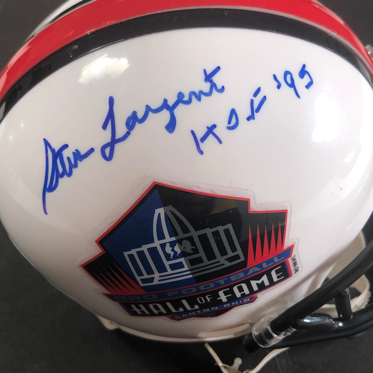 Steve Largent Signed Seattle Seahawks Mini Helmet - PSA DNA Authentic  Autograph 