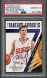 2014-15 Panini Prestige #24 Goran Dragic Signed Card AUTO 10 PSA/DNA Slabbed Suns
