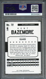 2015-16 NBA Hoops #72 Kent Bazemore Signed Card AUTO 10 PSA Slabbed Hawks
