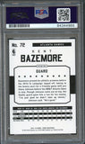 2015-16 NBA Hoops #72 Kent Bazemore Signed Card AUTO 10 PSA Slabbed Hawks