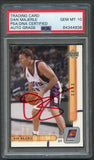 2001-02 Upper Deck #356 DAN MAJERLE Signed Card AUTO 10 PSA Slabbed Suns