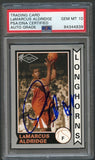 2006 Press Pass #OS20 LaMarcus Aldridge Signed Rookie Card AUTO 10 PSA Slabbed