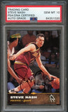 1996 Score Board #113 Steve Nash Signed Card AUTO 10 PSA Slabbed Suns