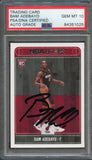 2017-2018 NBA HOOPS #264 BAM ADEBAYO Signed Card AUTO 10 PSA Slabbed RC Heat