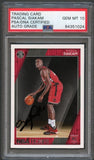 2016 NBA Hoops #283 Pascal Siakam Signed Card AUTO 10 PSA Slabbed RC Raptors