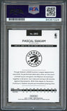 2016 NBA Hoops #283 Pascal Siakam Signed Card AUTO 10 PSA Slabbed RC Raptors