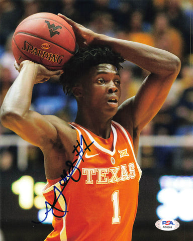 Andrew Jones signed 8x10 photo PSA/DNA Texas Longhorns Autographed