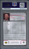 2007-08 Upper Deck #35 Sam Cassell Signed Card AUTO PSA Slabbed Clippers