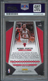 2017-18 Panini Prizm #245 Bobby Portis Signed Card AUTO PSA Slabbed Bulls