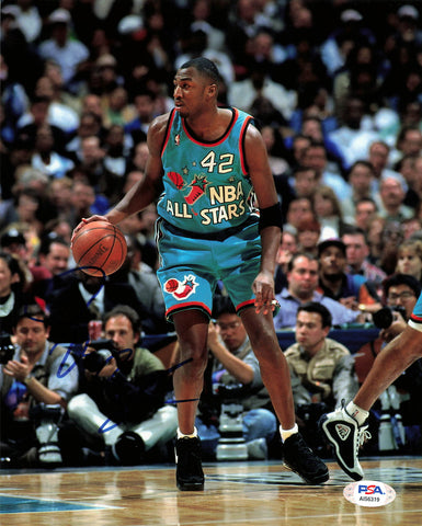 Vin Baker signed 8x10 photo PSA/DNA Seattle SuperSonics Autographed