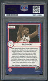 2006 PRESS PASS COLLECTOR SERIES #OS 4/25 Rudy Gay Signed Rookie Card AUTO PSA Slabbed