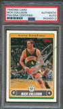 2006-07 Topps #186 Nick Collison Signed Card AUTO PSA Slabbed Sonics