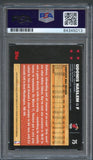 2007-08 Topps #75 Udonis Haslem Signed Card AUTO PSA Slabbed Heat