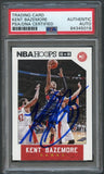 2015-16 NBA Hoops #72 Kent Bazemore Signed Card AUTO PSA Slabbed Hawks