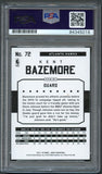 2015-16 NBA Hoops #72 Kent Bazemore Signed Card AUTO PSA Slabbed Hawks