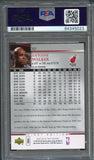 2007-08 Upper Deck #157 Antoine Walker Signed Card AUTO PSA Slabbed Heat