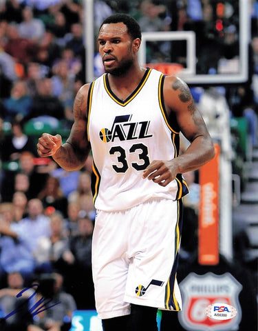 Trevor Booker signed 8x10 photo PSA/DNA Clemson Tigers Autographed