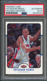 2006-07 Fleer #53 Tayshaun Prince Signed Card AUTO PSA Slabbed Pistons