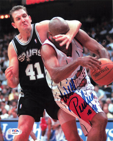 Will Perdue signed 8x10 photo PSA/DNA San Antonio Spurs Autographed