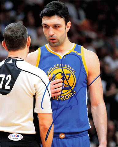Zaza Pachulia signed 8x10 photo PSA/DNA Golden State Warriors Autographed