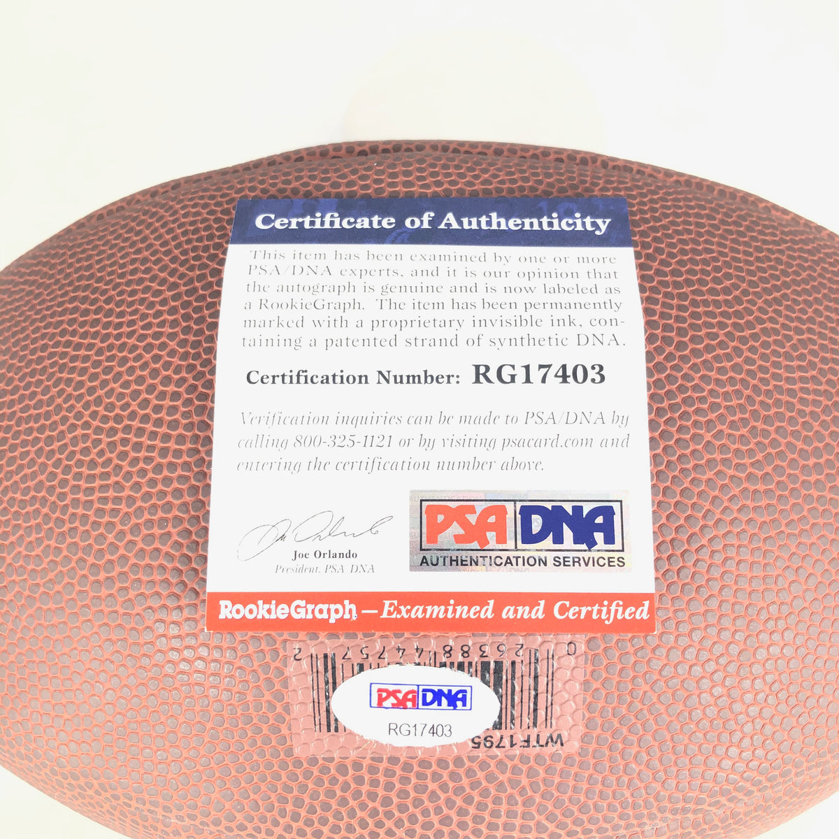 Ross Bowers signed NFL Football PSA/DNA Cal Bears autographed – Golden  State Memorabilia