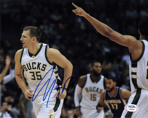 MIRZA TELETOVIC signed 8x10 Photo PSA/DNA Bucks Autographed