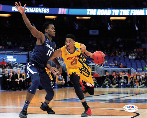 Justin Jackson signed 8x10 photo PSA/DNA Maryland Terrapins Autographed