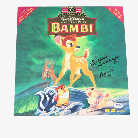 DONNIE DUNAGAN Bambi signed 55th Anniversary Limited Edition LP Vinyl PSA/DNA Album autographed