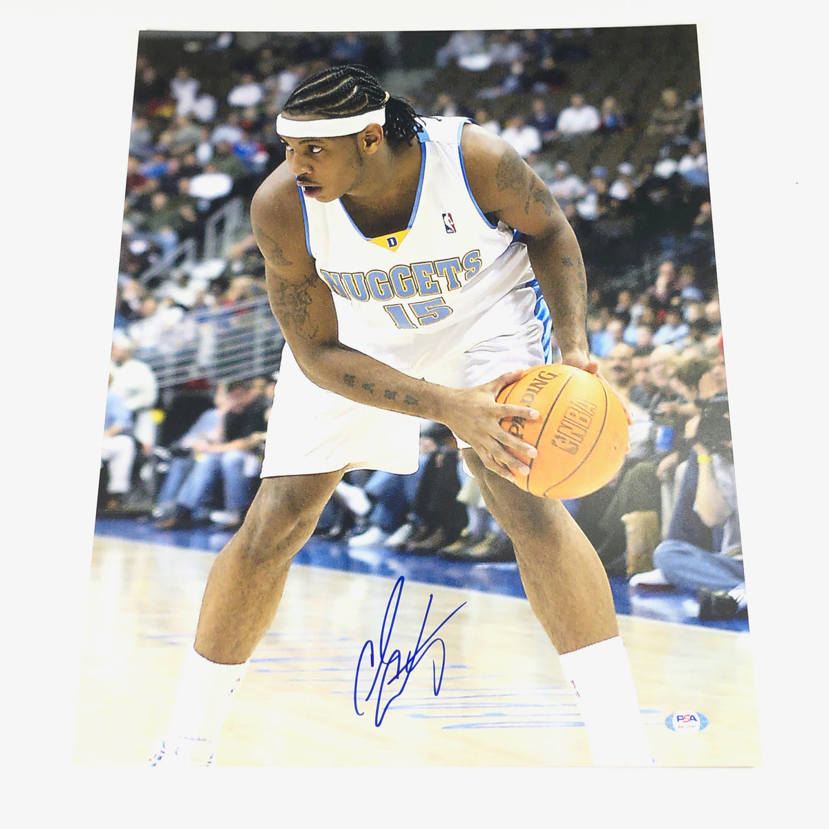 Carmelo Anthony signed 16x20 photo PSA/DNA New York Knicks
