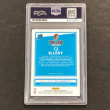 2020-21 Panini Donruss Optic Rated Rookie #195 C.J. Elleby Signed Card PSA Slabbed Trailblazers