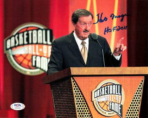 Herb Magee signed 8x10 photo PSA/DNA Thomas Jefferson Autographed Shot Doctor
