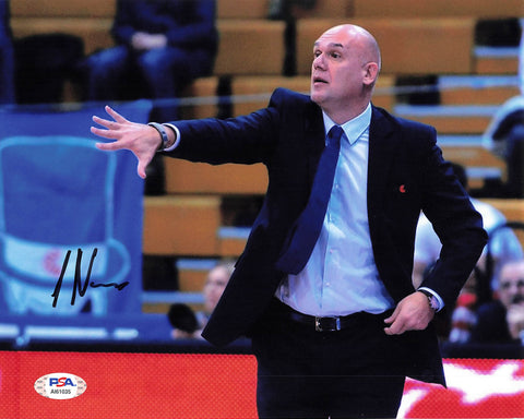 Neven Spahija signed 8x10 photo PSA/DNA Basketball Coach Autographed