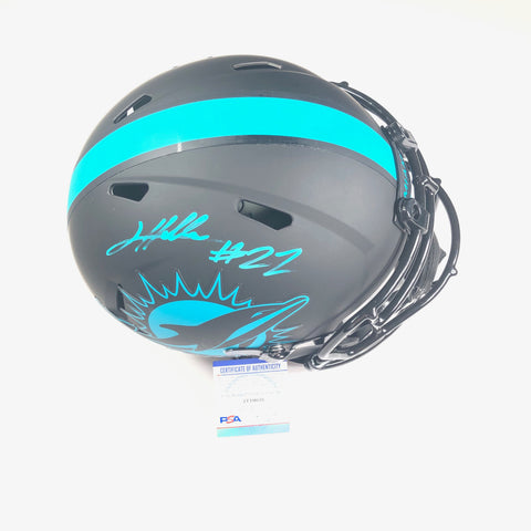 Jevon Holland Signed Full Size Eclipse Speed Helmet PSA/DNA Miami Dolphins
