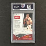 2021 Panini Chronicles Spectra #282 Khabib Nurmagomedov Signed Card AUTO PSA Slabbed