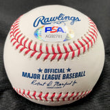 Jackson Kowar signed baseball PSA/DNA Kansas City Royals autographed