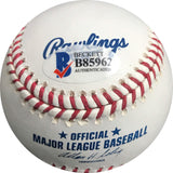Brandon Webb signed baseball BAS Beckett Arizona Diamondbacks autographed