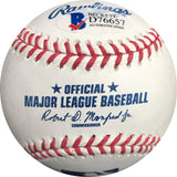 Odubel Herrera signed baseball BAS Beckett Phillies autographed