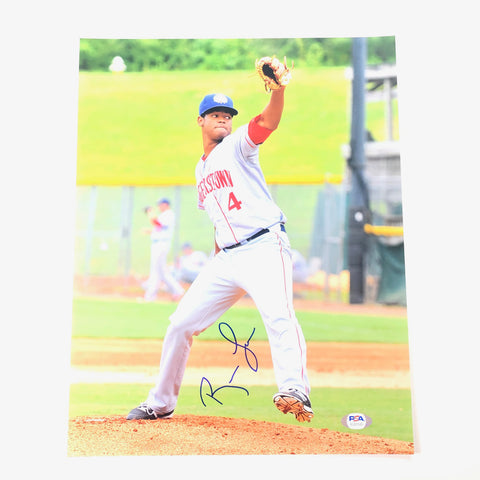 Reynaldo Lopez signed 11x14 photo PSA/DNA Chicago White Sox Autographed