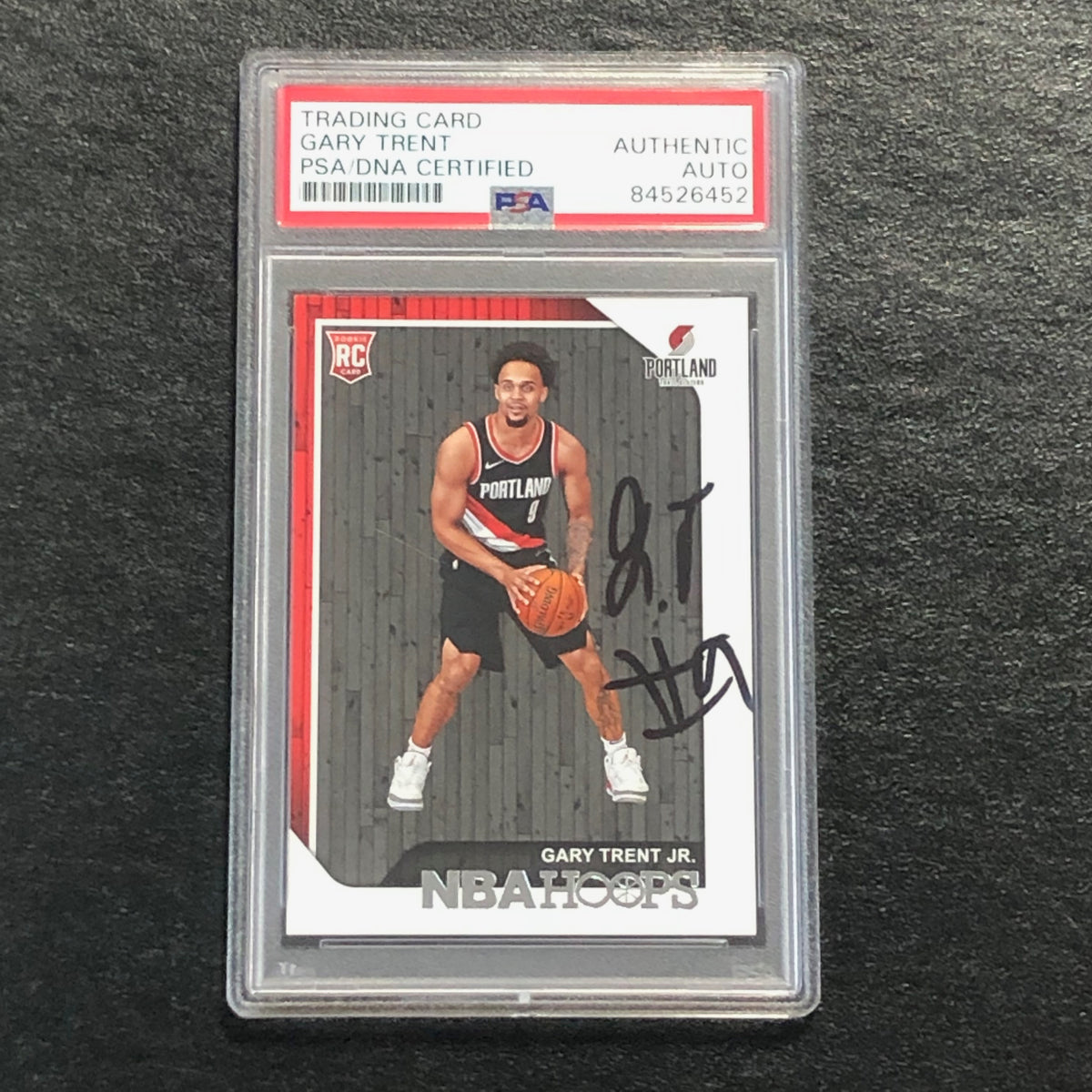NBAカード　GARY TRENT JR. Auto rc NBAカードGARY TRENT JR. Auto rc