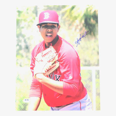 Anderson Espinoza signed 11x14 Photo PSA/DNA Red Sox autographed