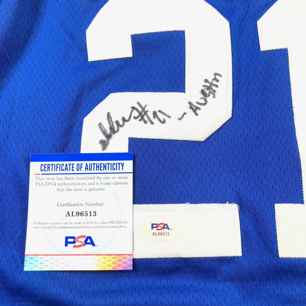 A.J. Griffin signed jersey PSA/DNA Duke University Autographed Atlanta –  Golden State Memorabilia