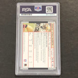 2004 Bowman Football #13 Donte Stallworth Signed Card AUTO PSA Slabbed Saints