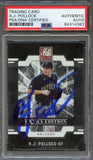 2009 Donruss Elite Extra Edition #17 AJ Pollock Signed Card PSA/DNA Slabbed AUTO