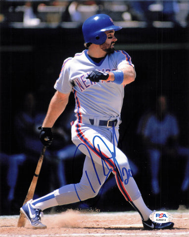 HOWARD JOHNSON signed 8x10 photo PSA/DNA New York Mets Autographed